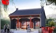 小型祠堂设计图纸,小祠堂设计方案,30万40万50万祠堂设计效果图